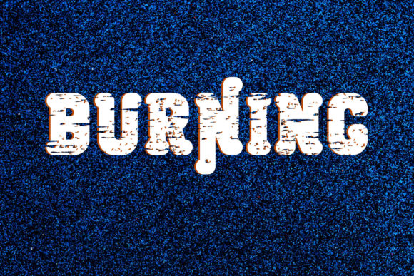Burning: The Display Font That Demands Attention