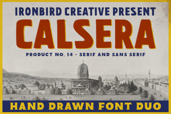 Calsera: The Bold Vintage Display Font for Your Next Project