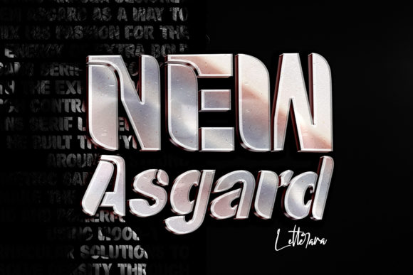 Elevating Digital Narratives with New Asgard: A Modern Typographic Revolution