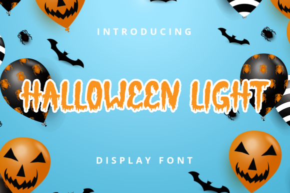 Halloween Light: The Bold Font That Makes Creations Pop