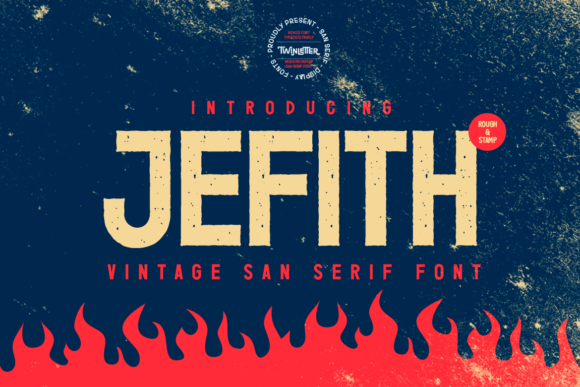 Jefith: The Bold Display Font for High-Impact Design