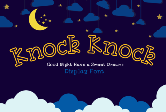 Knock Knock: The Quirky, Cute, and Neat Font for Modern Creators