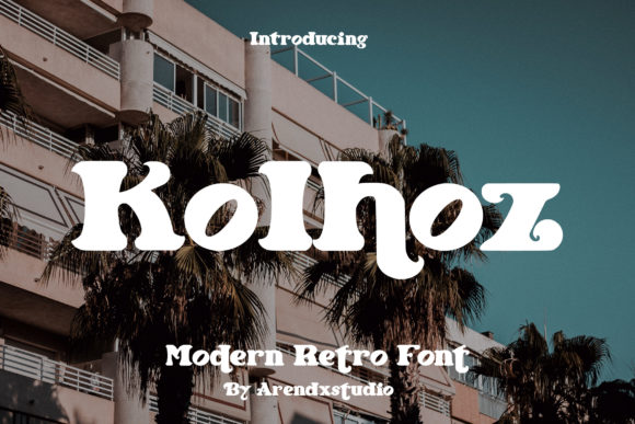 Kolhoz: Bold Typography for Modern Branding