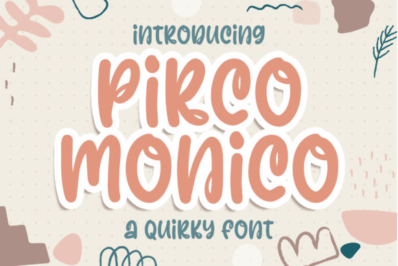 Pirco Monico: The Quirky Fun Font for Creative Projects