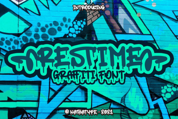Restime: The Street Art Display Font That Commands Attention
