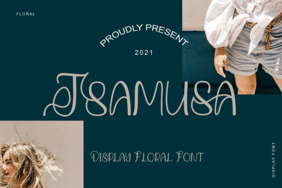 Tsamusa: The Wavy Font for Bold Creative Projects