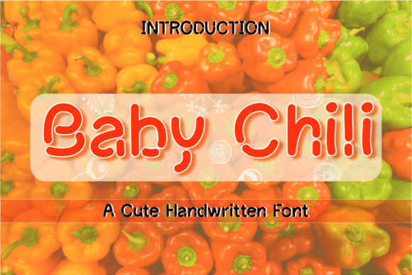 Unlocking Visual Impact with Baby Chili: A Modern Display Typeface for Diverse Applications