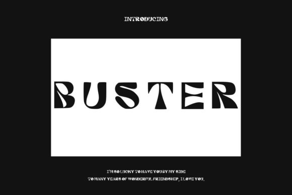 Why Buster Vintage is Redefining Modern Display Typography