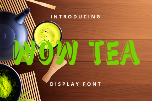 Why Wow Tea Is the Quirky Display Font You Need to Stop Overlooking